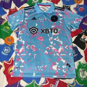 Adidas Miami Club Internacional De Futbal XBTO Messi Soccer Jersey Mens Sz M